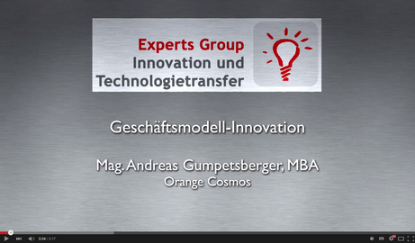 Video Expertsgroup Innovation Gumpetsberger